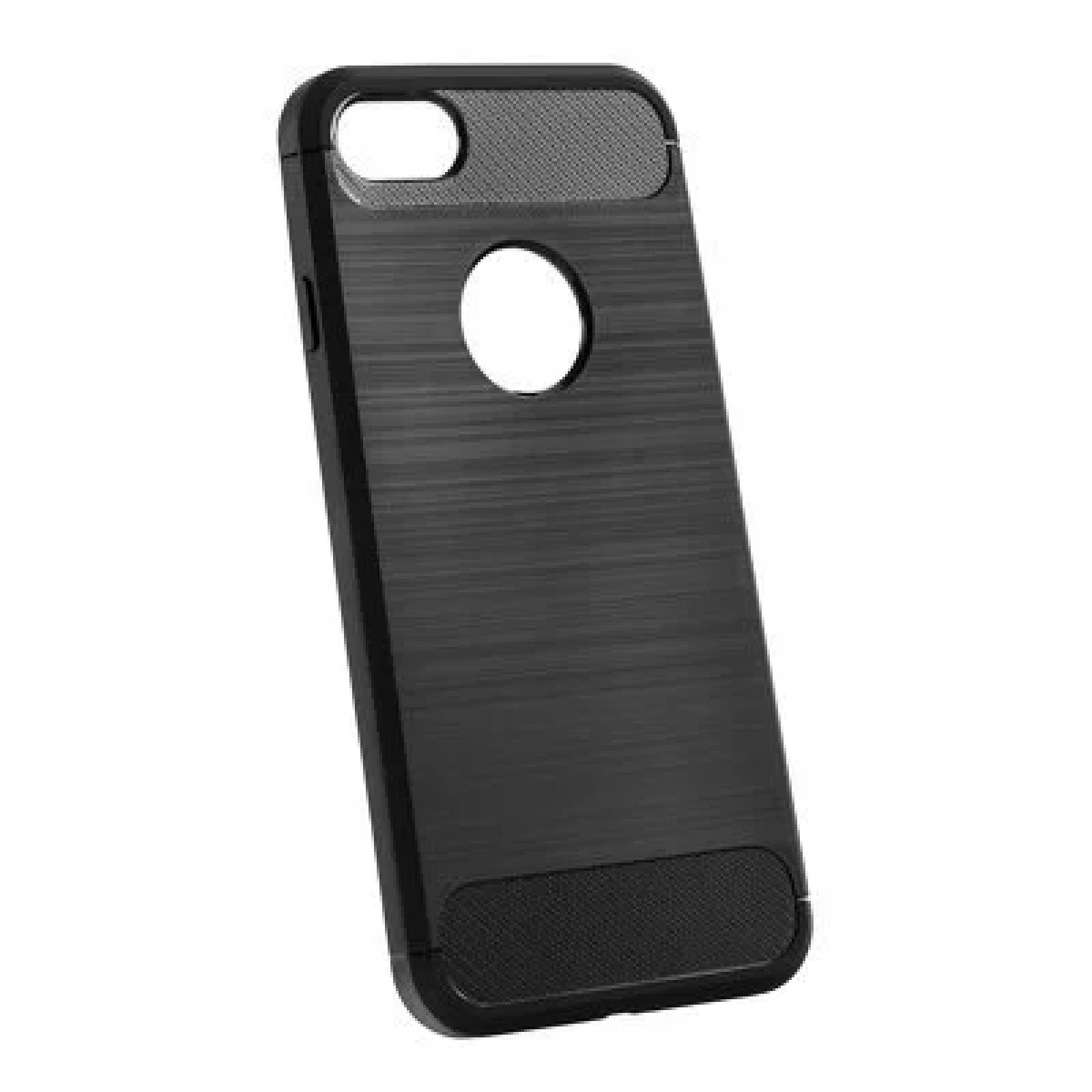 Гръб Forcell Carbon  за Apple iPhone 6/6S Черен
