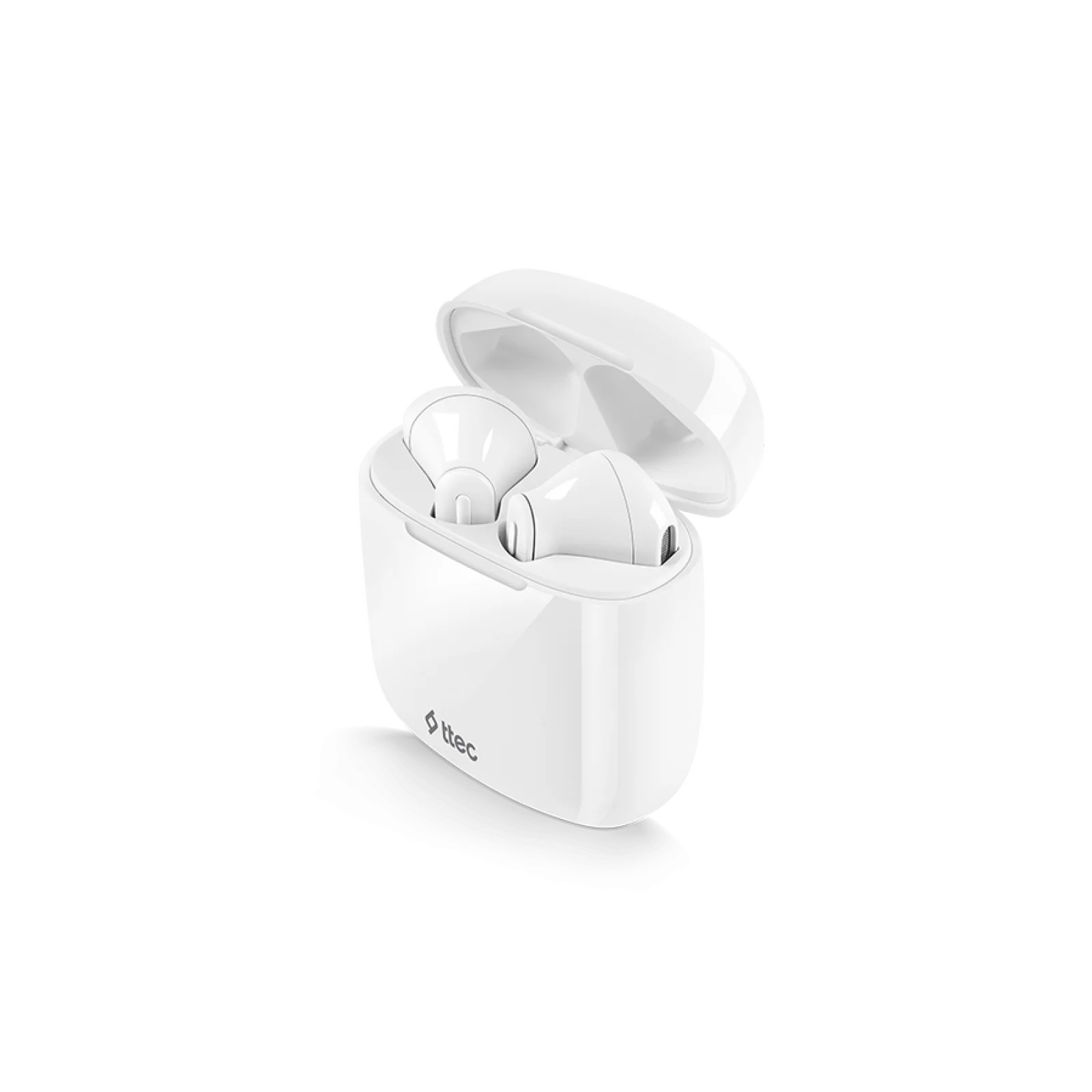 Bluetooth слушалки ttec AirBeat Lite  True Wireless Headsets - Бели, 117068