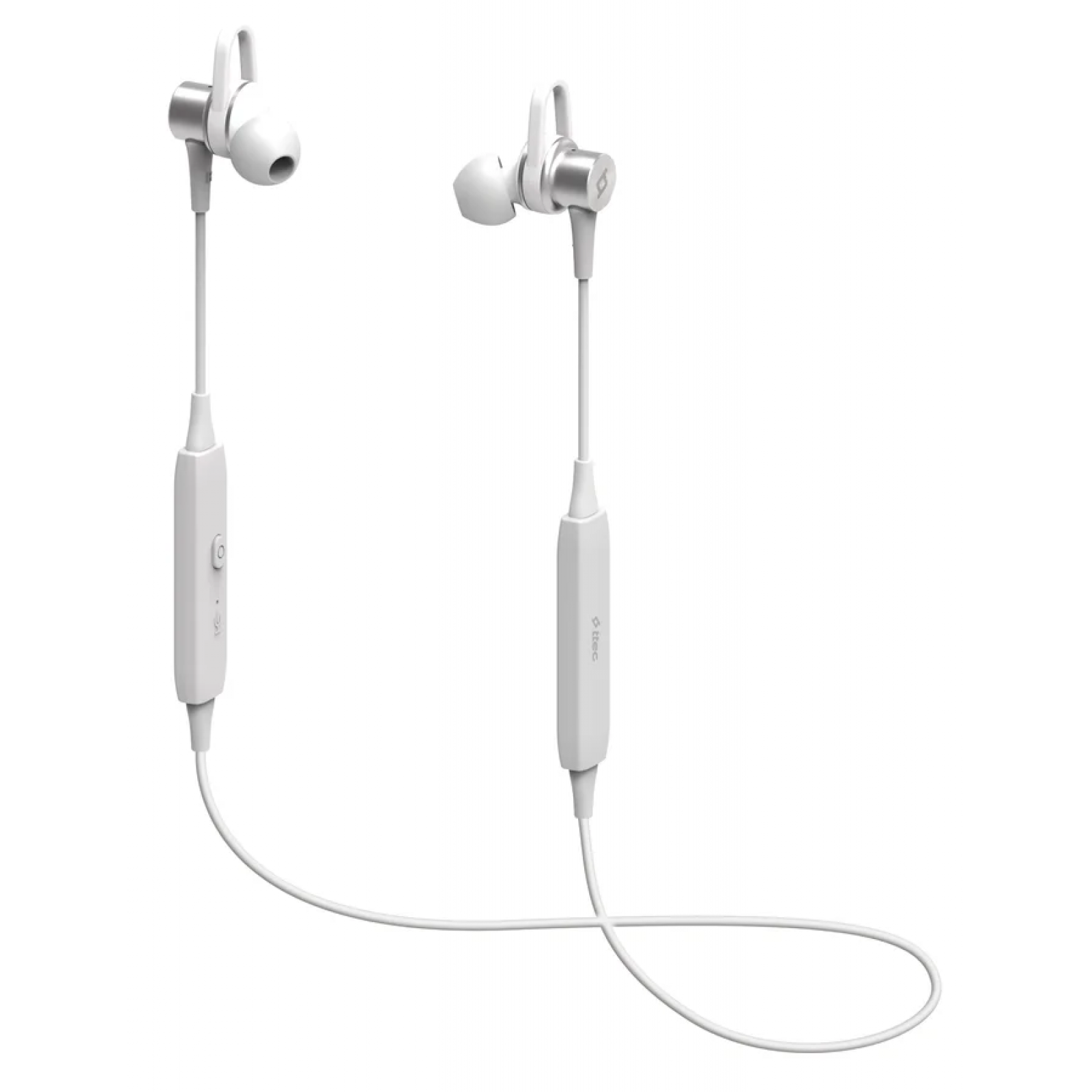 Bluetooth слушалки Soundbeat Pro Wireless BT Stereo Headset  magnets - Сребристи,116260