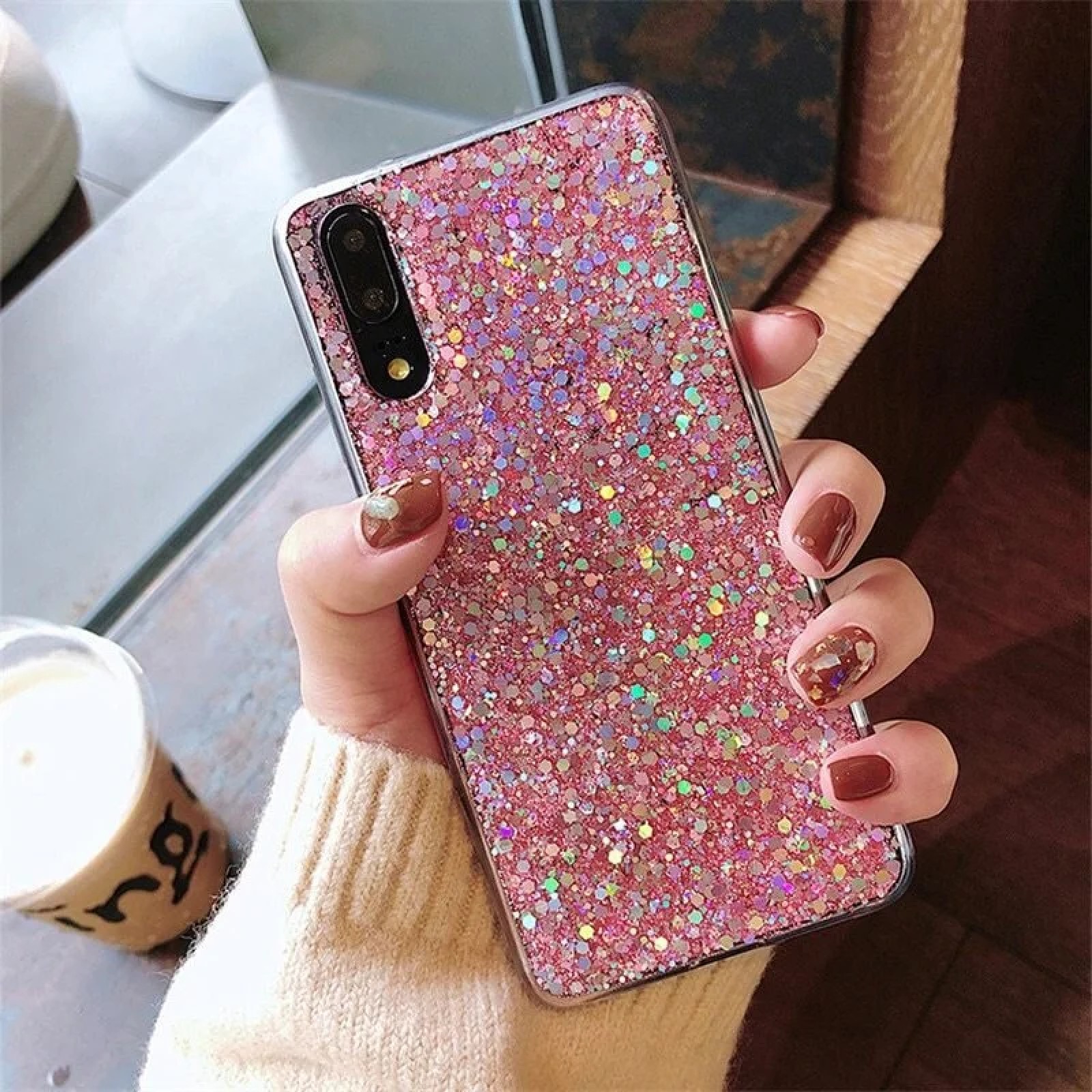 Гръб Forcell  за Xiaomi Mi 9 Розов