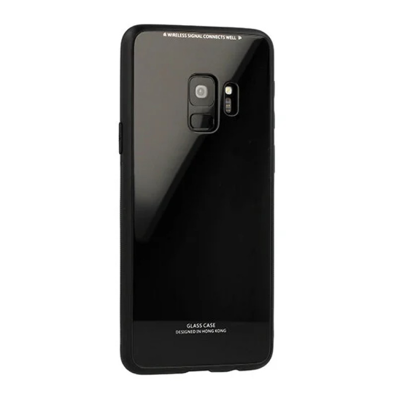 Гръб OEM Glass Case за Huawei/ Honor Y7 (2019) Черен