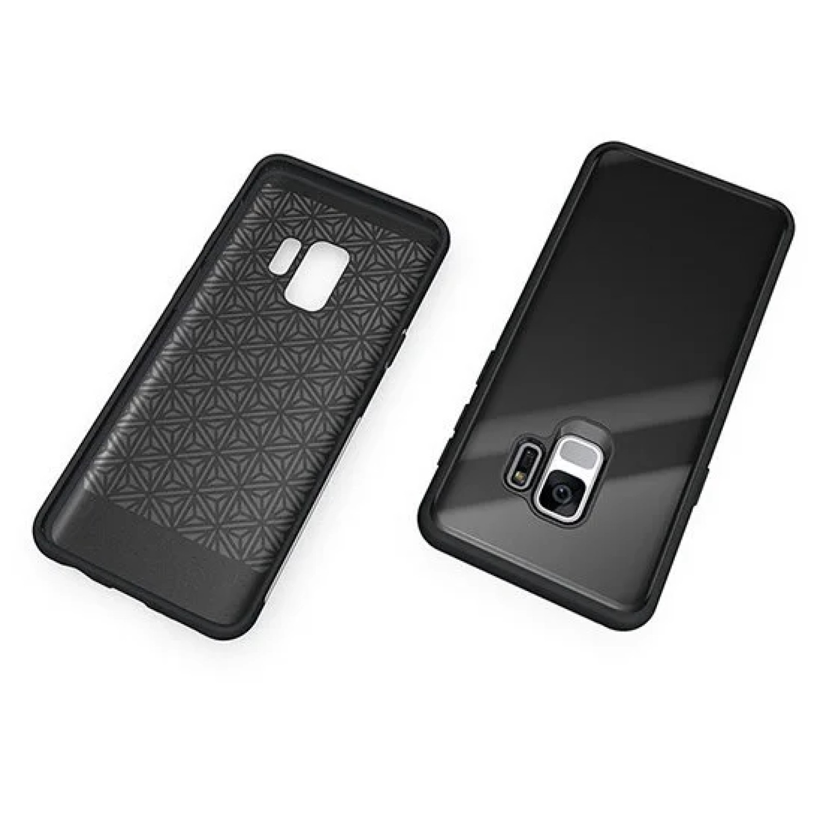 Гръб OEM Glass Case за Huawei/ Honor Y7 (2019) Черен