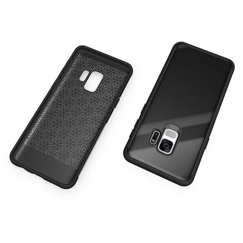 Гръб OEM Glass Case за Huawei/ Honor Y7 (2019) Черен