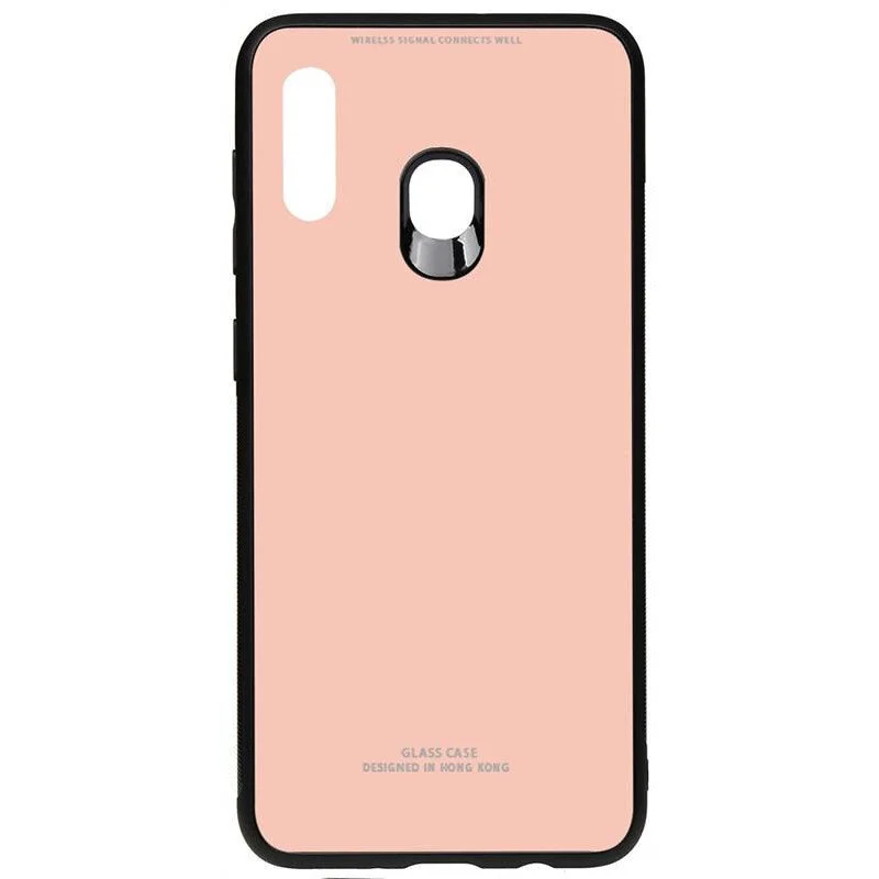Гръб Forcell Glass Case за Samsung Galaxy A30 Розо...
