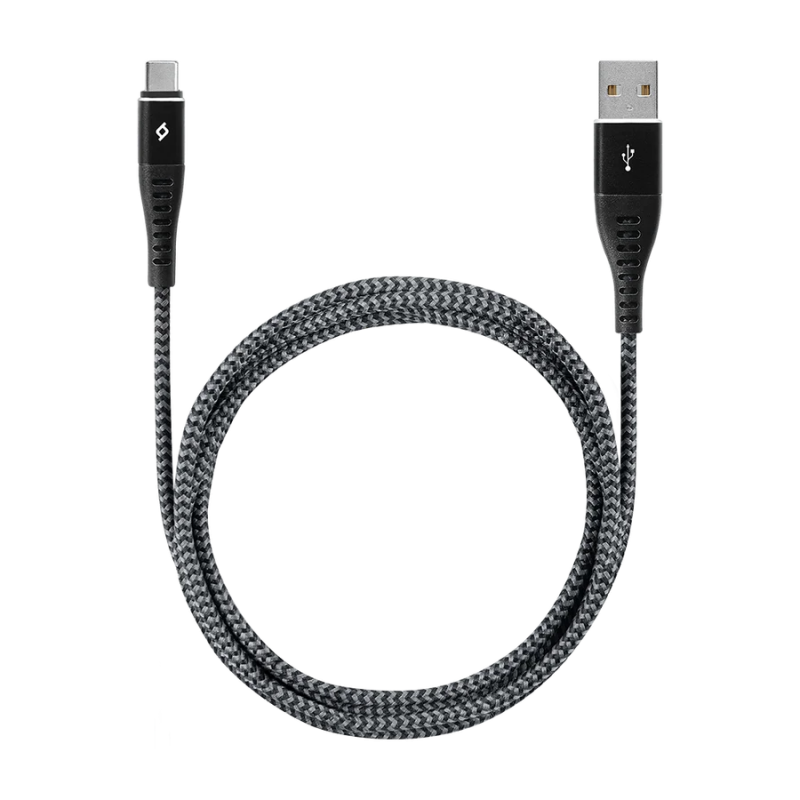 Кабел ttec ExtremeCable Charge / Data Cable , Type-C , 150 cm - Черен