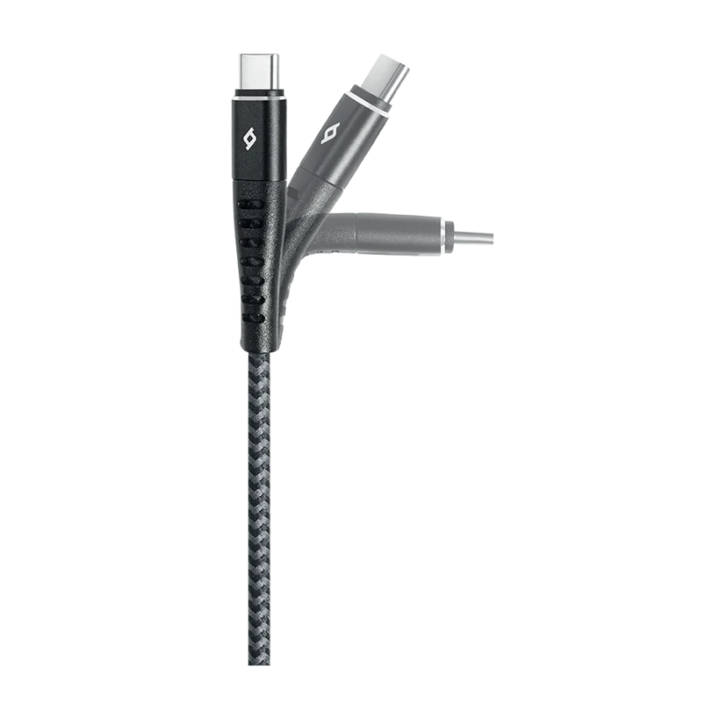Кабел ttec ExtremeCable Charge / Data Cable , Type-C , 150 cm - Черен