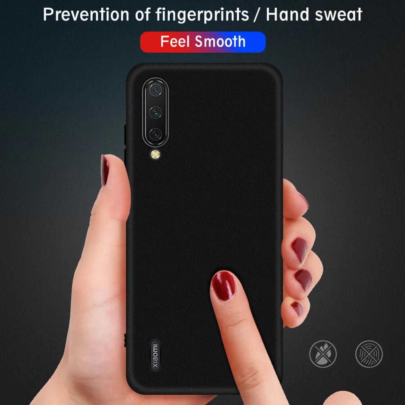 Гръб OEM  за Xiaomi Mi 10 / Mi 10 Pro Черен