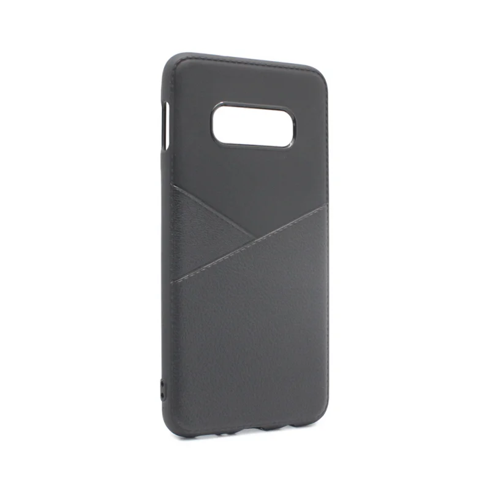 Гръб Teracell Leather за Samsung Galaxy S10e Черен