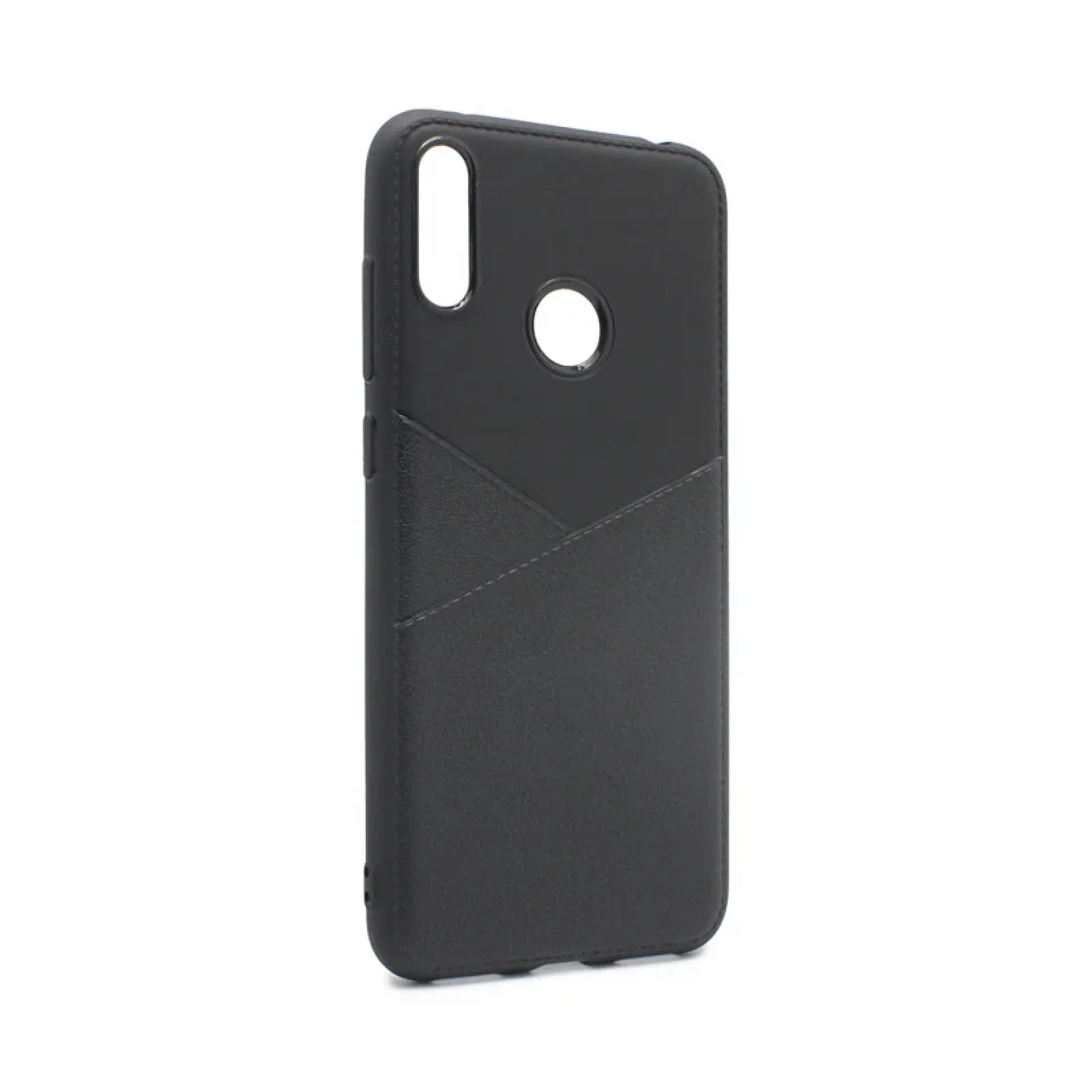 Гръб Teracell Leather за Huawei/ Honor Y7 Prime 2019 Черен