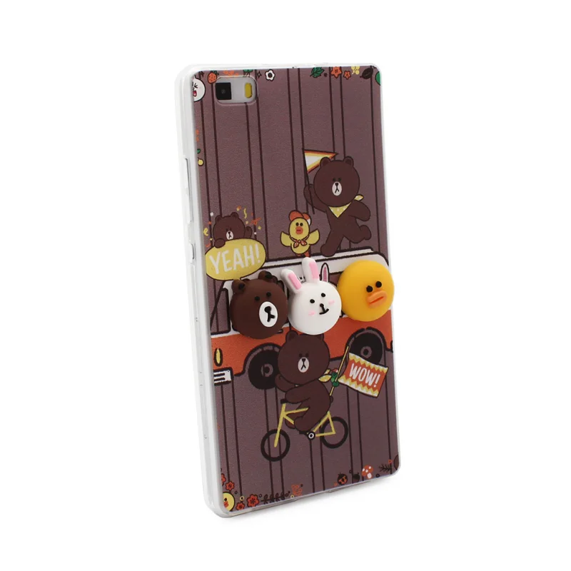 Гръб Teracell  за Huawei/ Honor P8 Lite Бял...