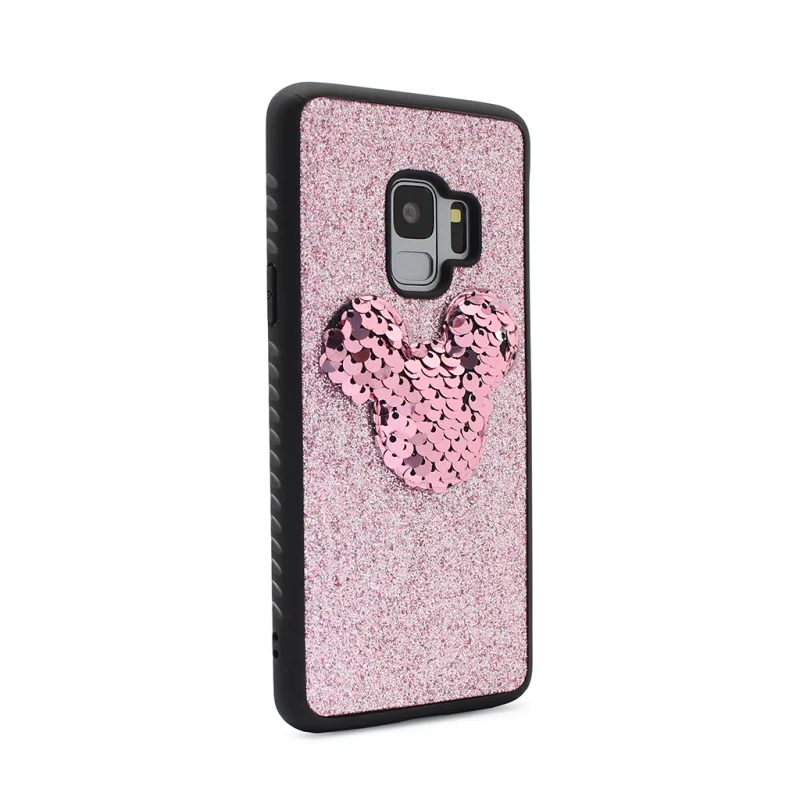 Гръб Teracell Shiny mouse за Samsung Galaxy S9 Роз...