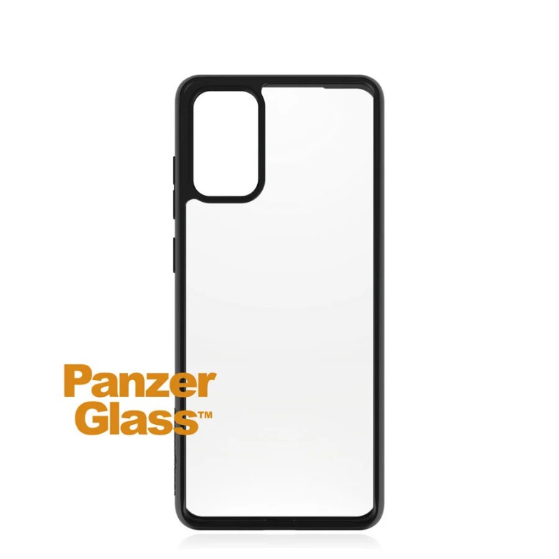 Гръб PanzerGlass Black frame за Samsung Galaxy S20 Plus Прозрачен