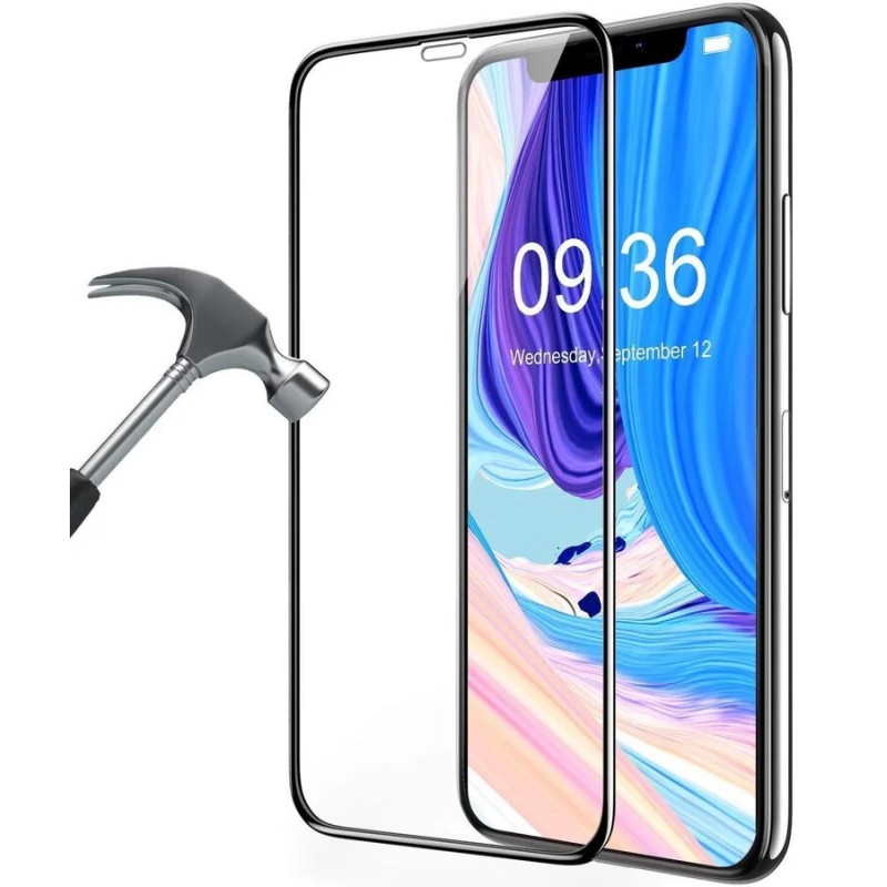 Стъклен протектор Teracell за Huawei/Honor Mate 10 Lite/Nova 2i Honor 9i 5D Черен