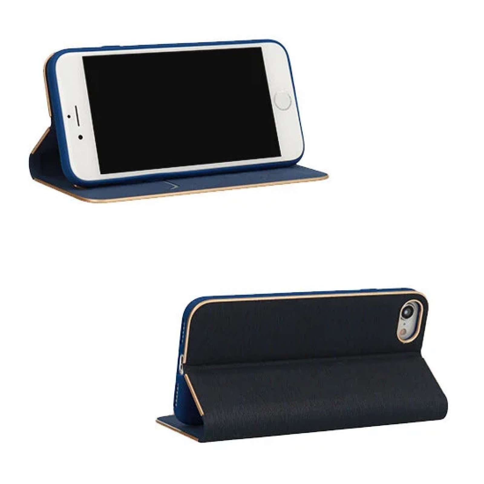 Гръб Vennus Book Case за Huawei/ Honor P30 Lite Златен