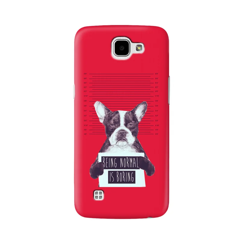 Гръб Teracell Print за LG K4 Бял