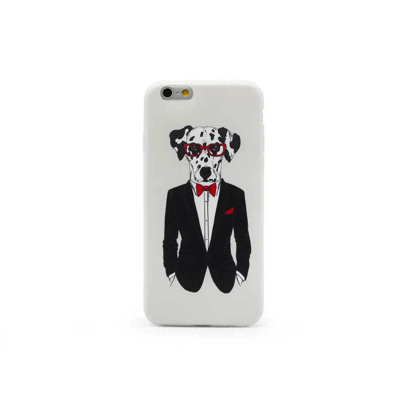 Гръб Teracell Print Skin за Apple iPhone 6/6S Бял...