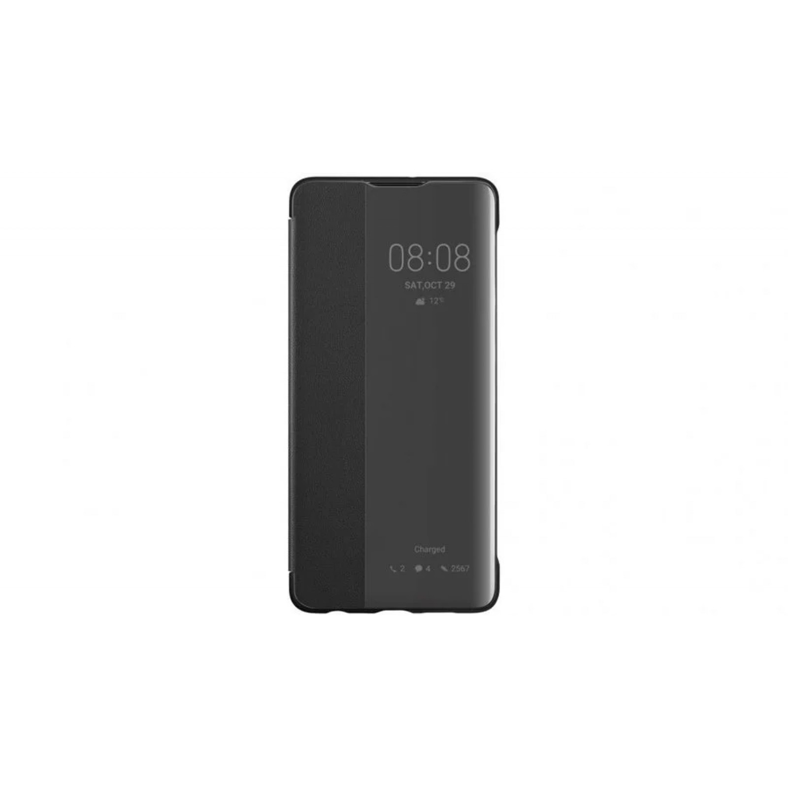 Гръб Huawei за Huawei P30 Черен, Flip Cover