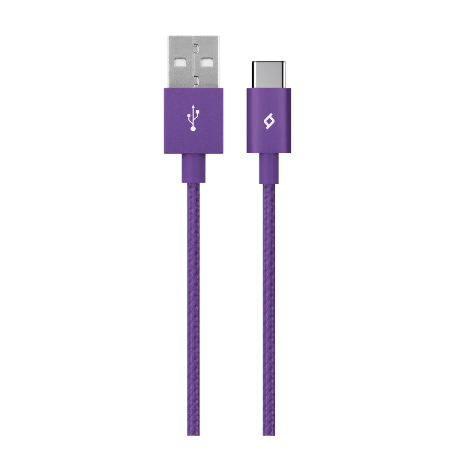 Кабел AlumiCable Type C 2.0 Charge/Data Cable, Лилав