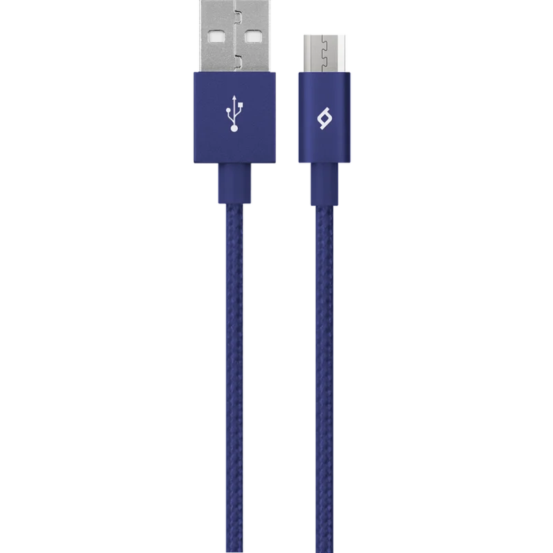 Кабел AlumiCable Micro USB Charge/Data Cable, Син,...