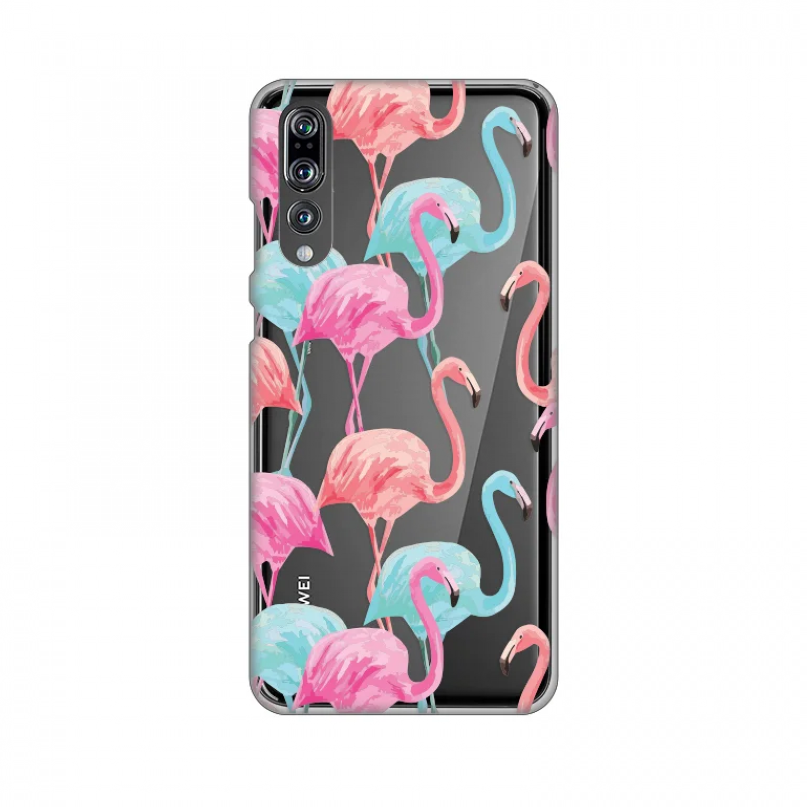 Гръб Teracell Print Skin за Huawei/ Honor P30 Бял