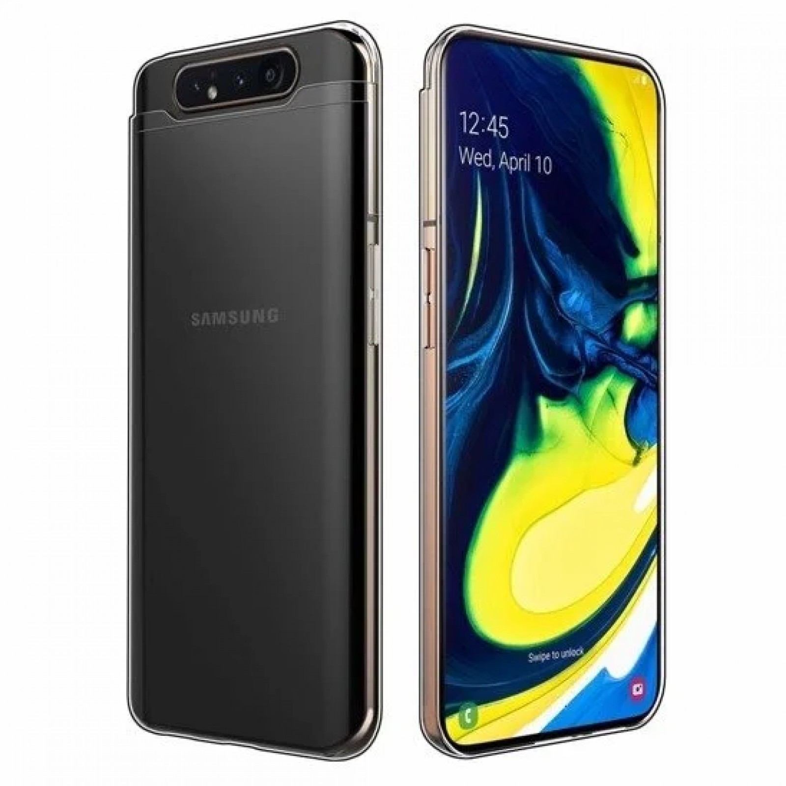 Гръб Teracell Ultra Slim за Samsung Galaxy A80 Прозрачен