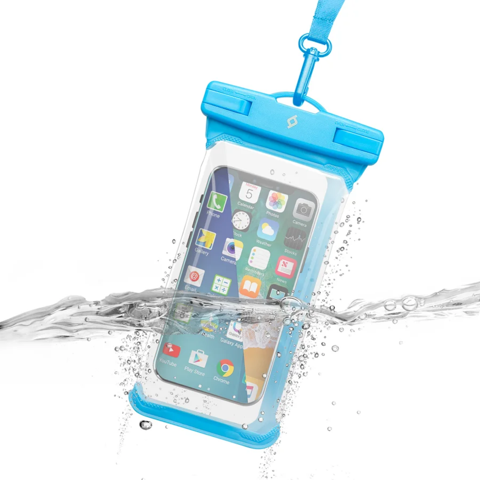 Водоустойчив калъф AquaCase WaterProof Case - Син