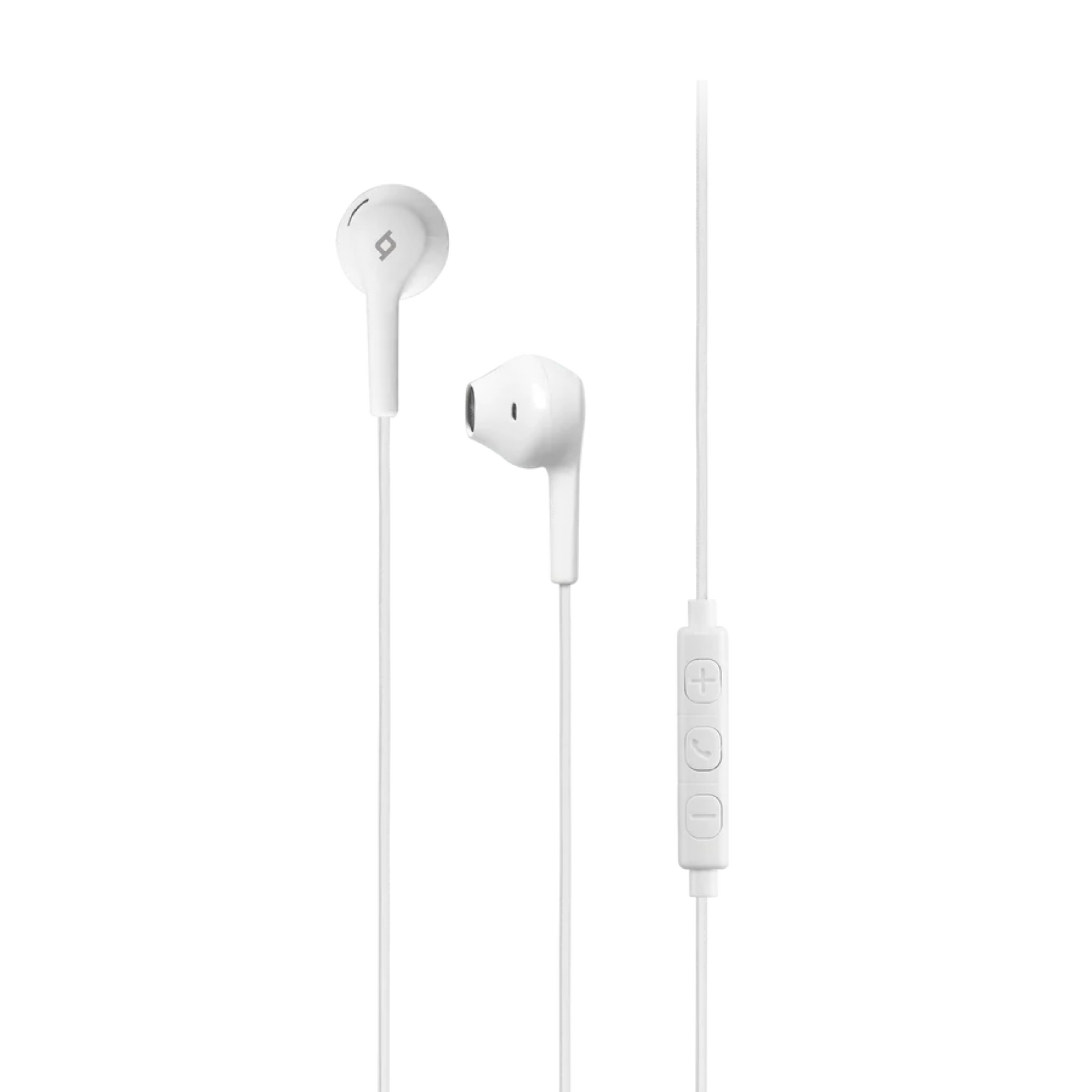Слушалки RIO In-Ear Headphones with Built-in remote control - Бели, 117952