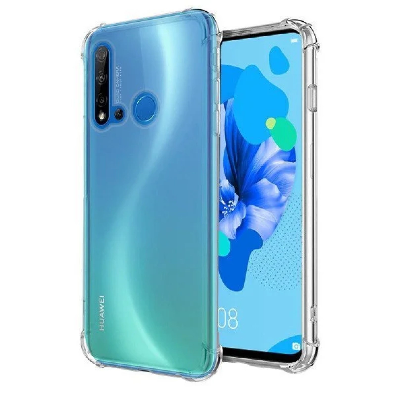 Гръб Teracell  за Huawei/ Honor P20 Lite (2019) Прозрачен