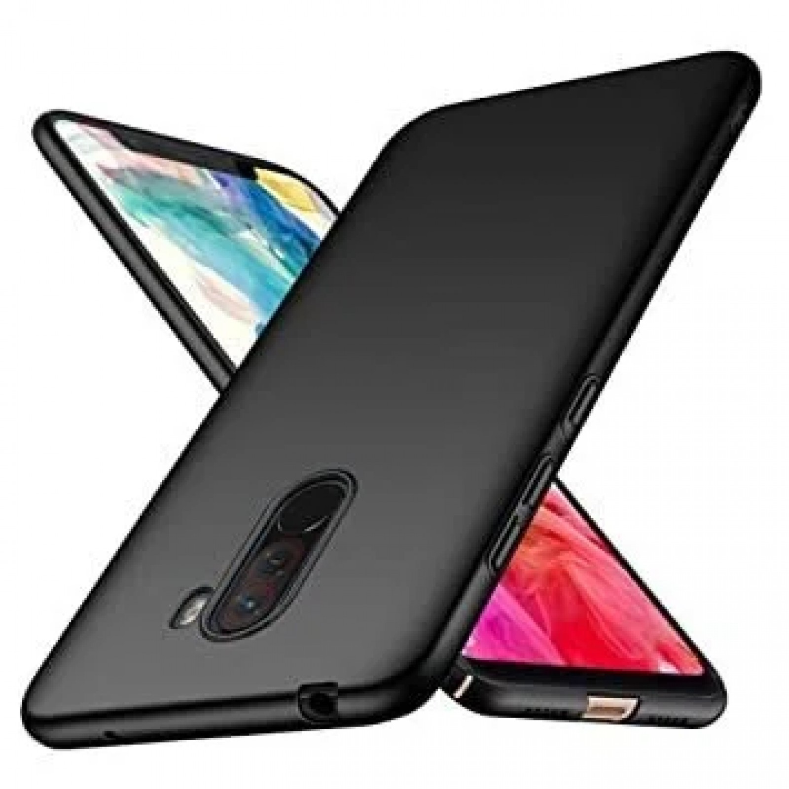 Гръб MATT - XIAOMI POCOPHONE F1 Черен