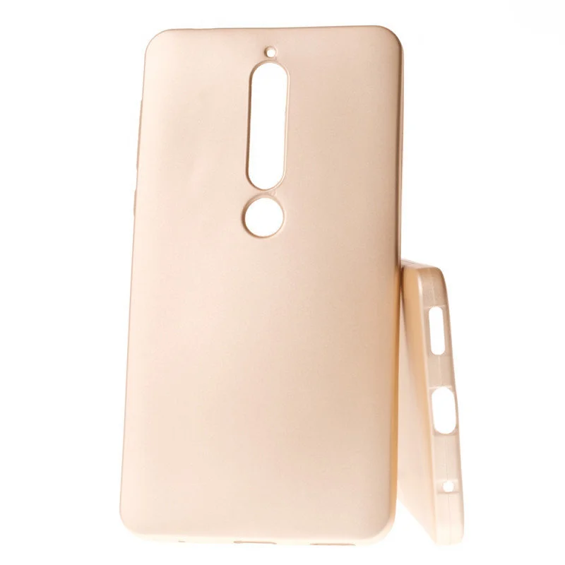 Гръб Jelly Case  за Nokia 6 (2018) Златен...