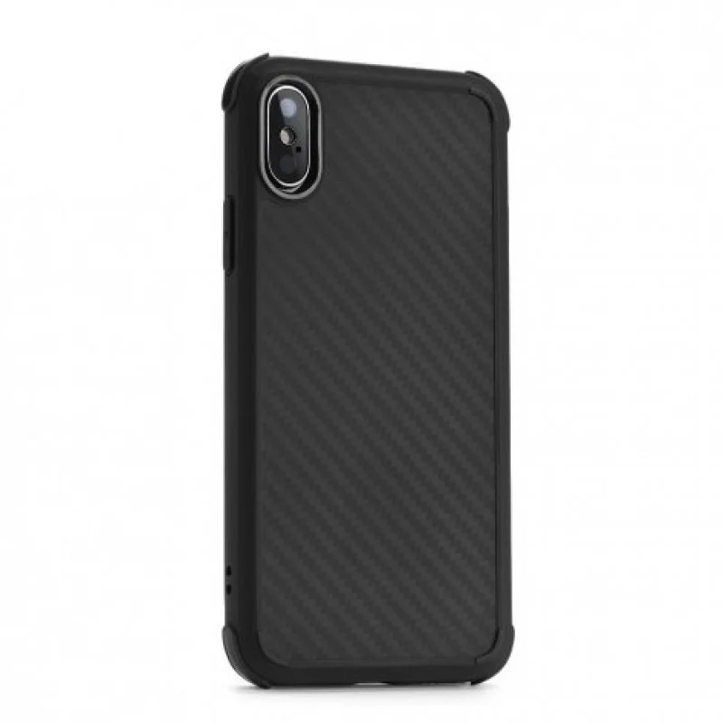 Гръб OEM Carbon  за Apple iPhone X/XS Черен...
