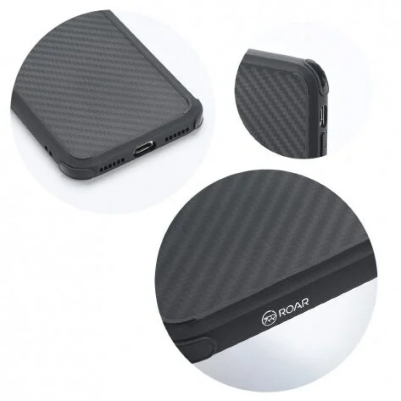 Гръб OEM Carbon  за Apple iPhone X/XS Черен