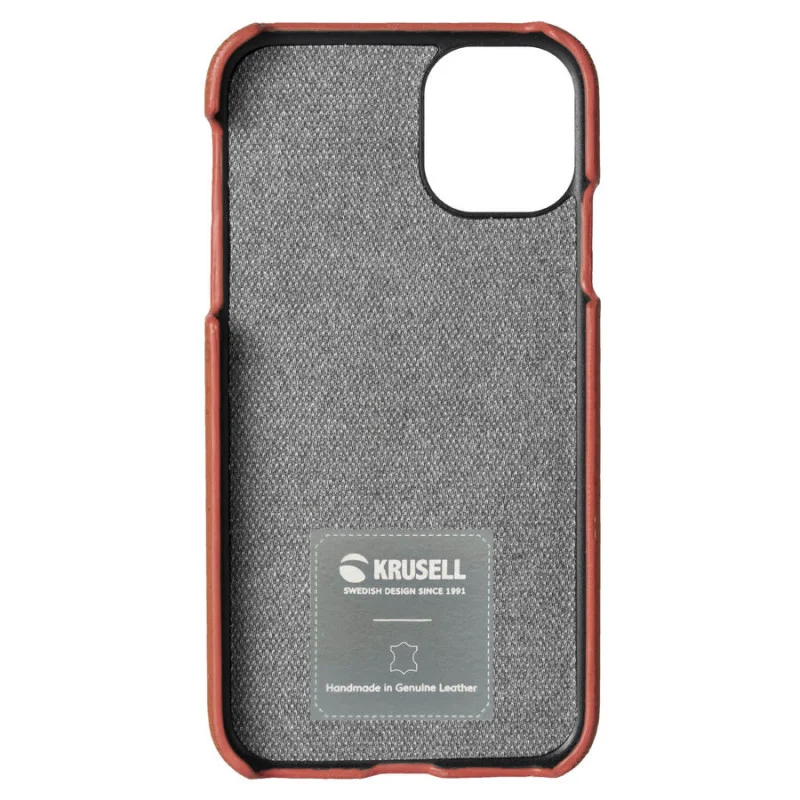 Гръб Krusell  за Apple iPhone 11 Pro Кафяв