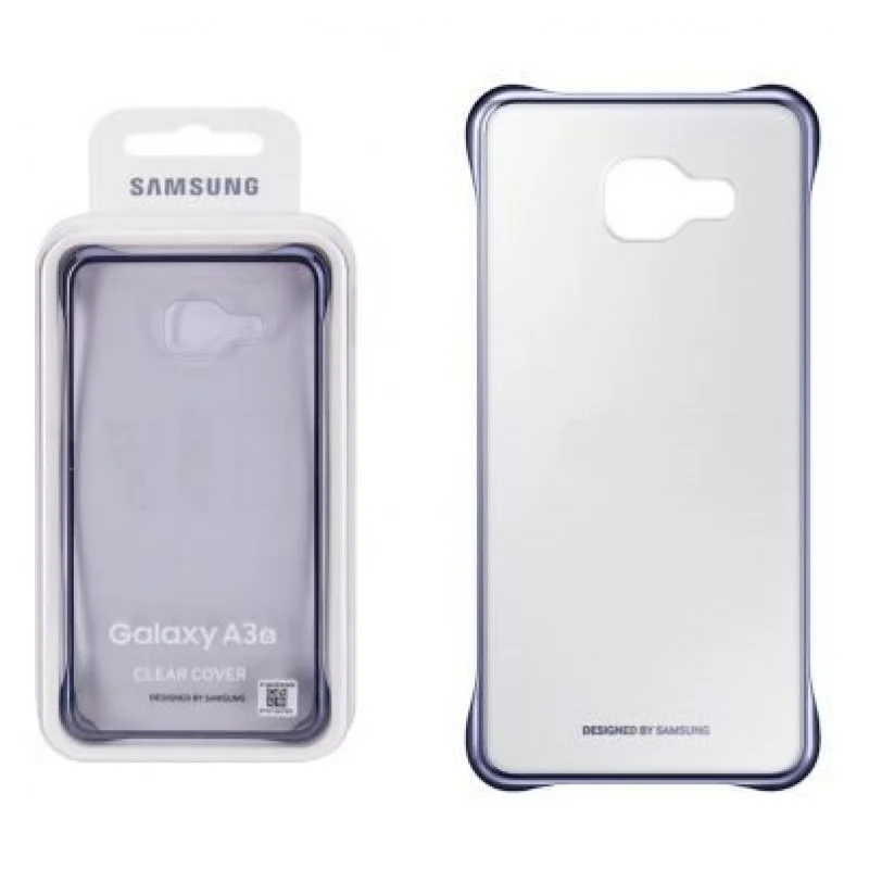 Оригинален твърд гръб за Samsung A3 2016 Прозрачен...