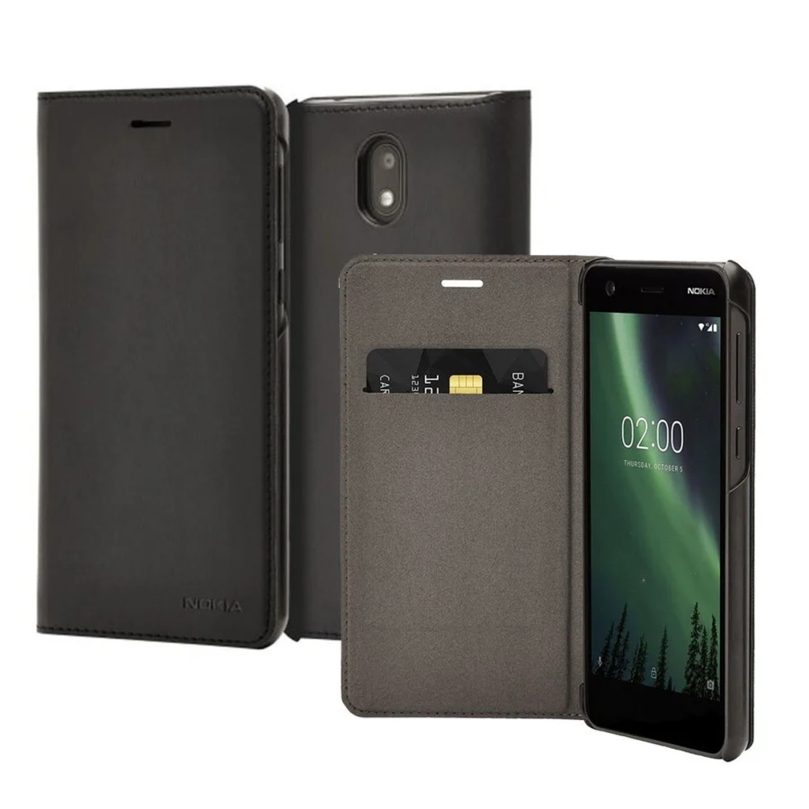 Гръб Nokia  за Nokia 2 Черен