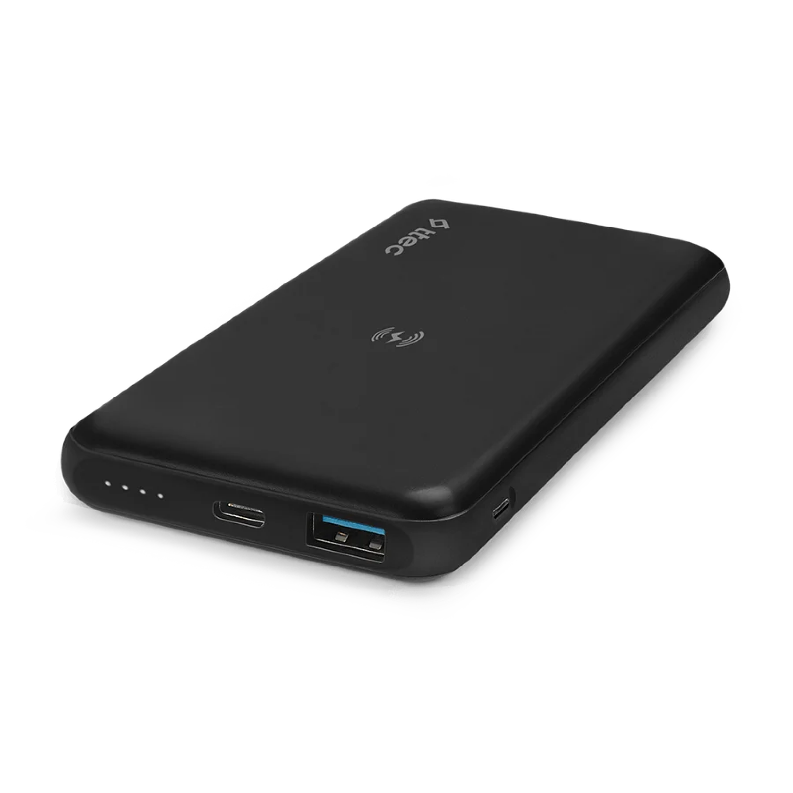 Външна батерия PowerSlim Pro W QI/PD/QC 3.0 10.000mAh Wireless Universal Mobile Charger  - Черна,116893