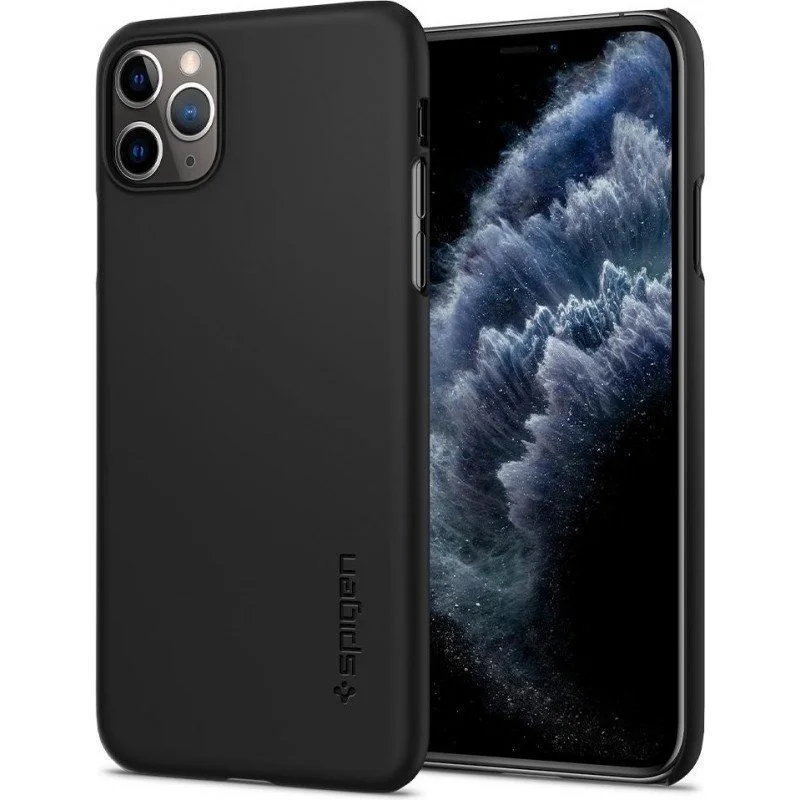 Гръб OEM Spigen за Apple iPhone 11 Pro Черен...