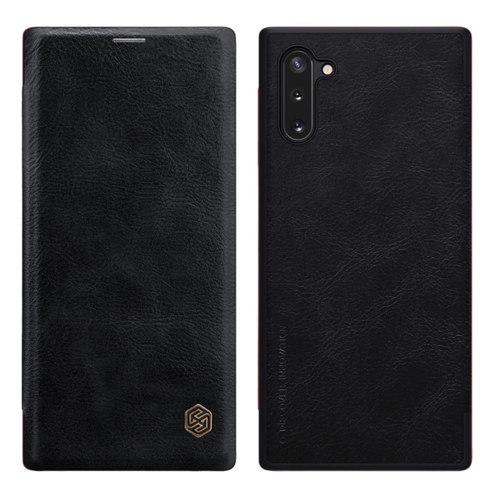 Гръб Nillkin Qin за Samsung Galaxy Note 10 Черен