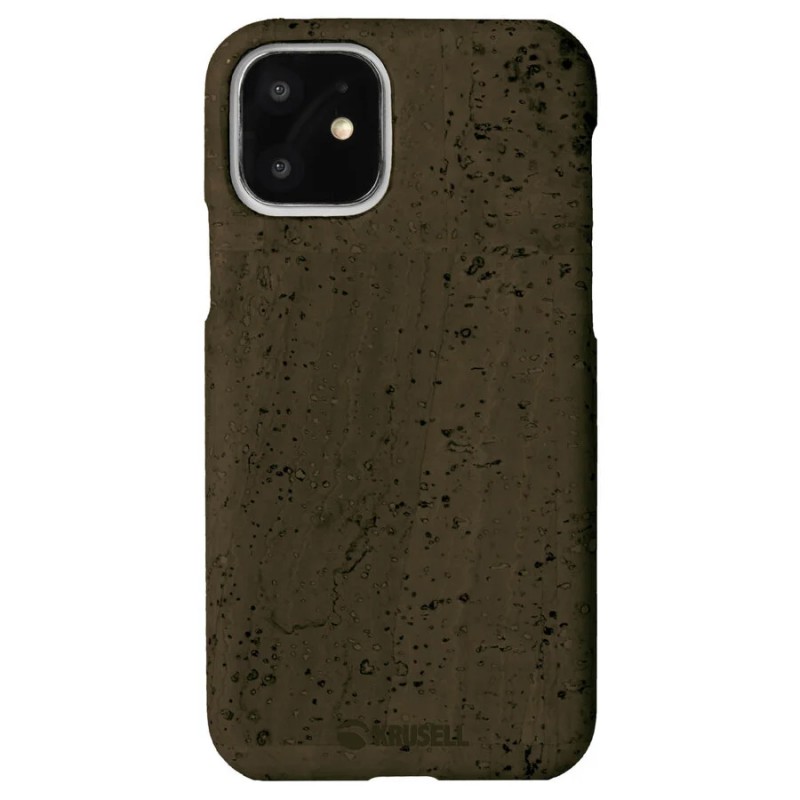 Гръб Krusell  за Apple iPhone 11 Кафяв