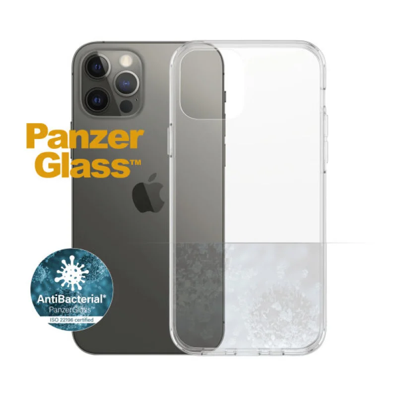 Гръб за Iphone 12 / 12 Pro 6.1" PanzerGlass, AntiBacterial - Прозрачен