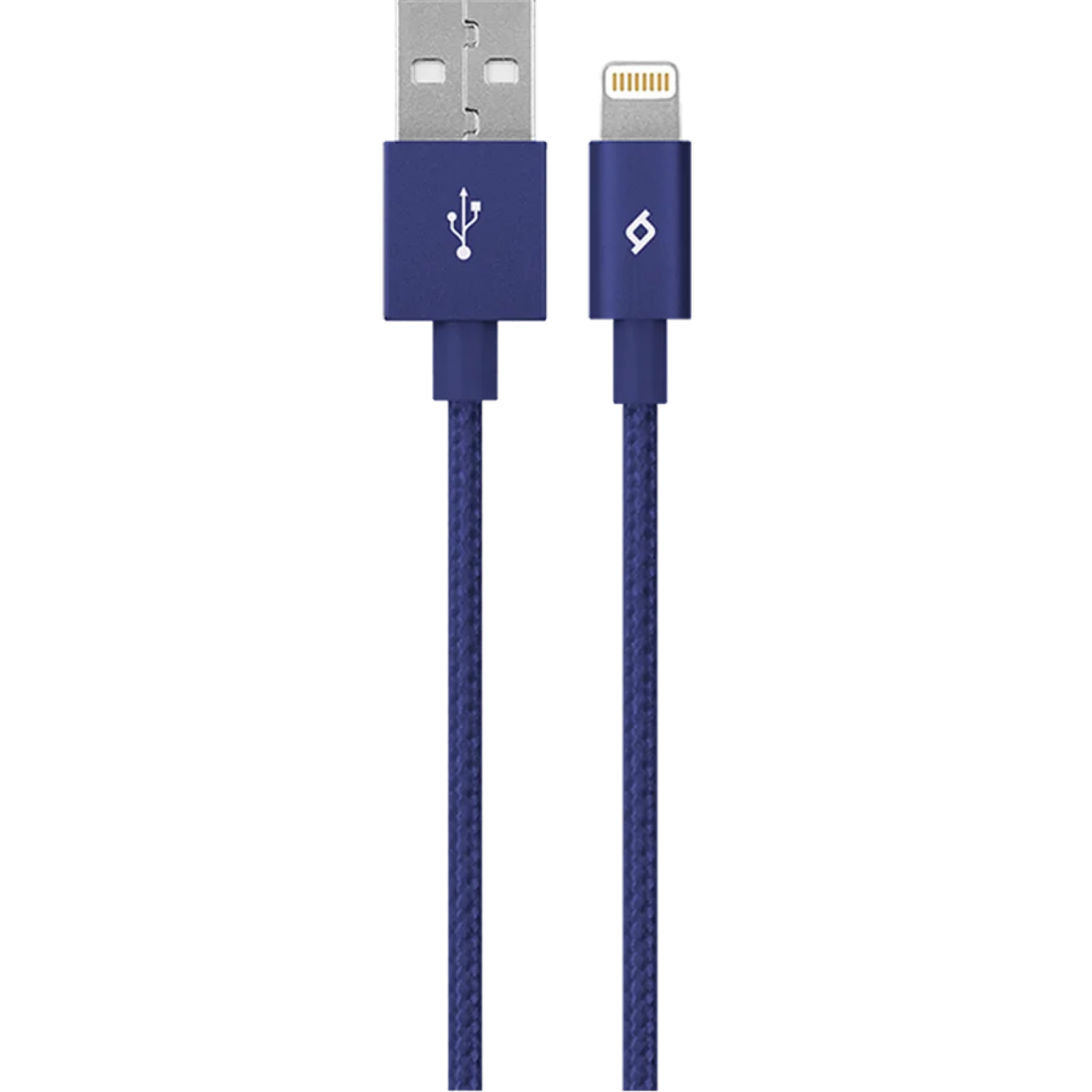 Кабел MFI AlumiCable Lightning Charge/Data Cable - Син,116246