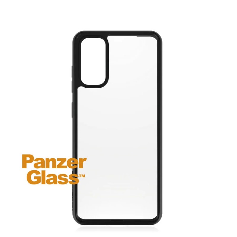 Гръб PanzerGlass Black frame за Samsung Galaxy S20 Прозрачен