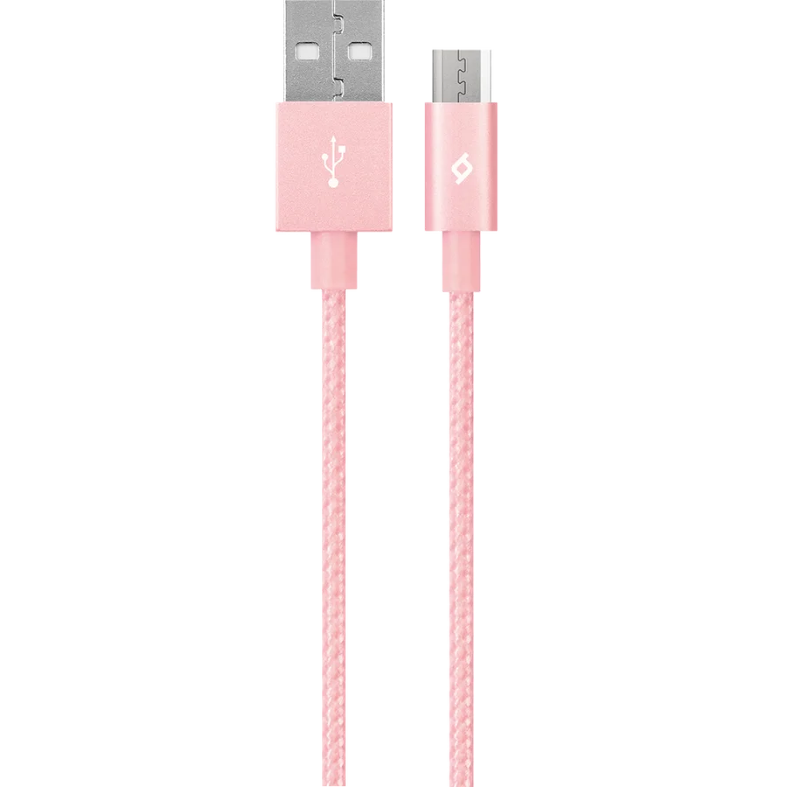 Кабел AlumiCable Micro USB Charge/Data Cable - Розов