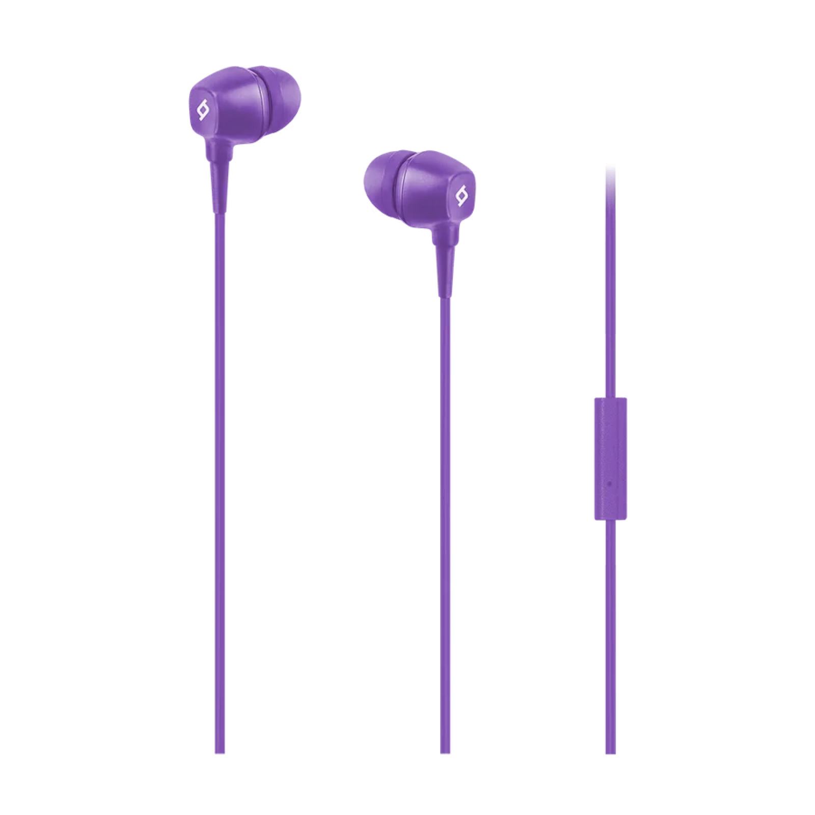 Слушалки Pop In-Ear Headphones with Microphone , 3.5mm  - Лилави, 117949