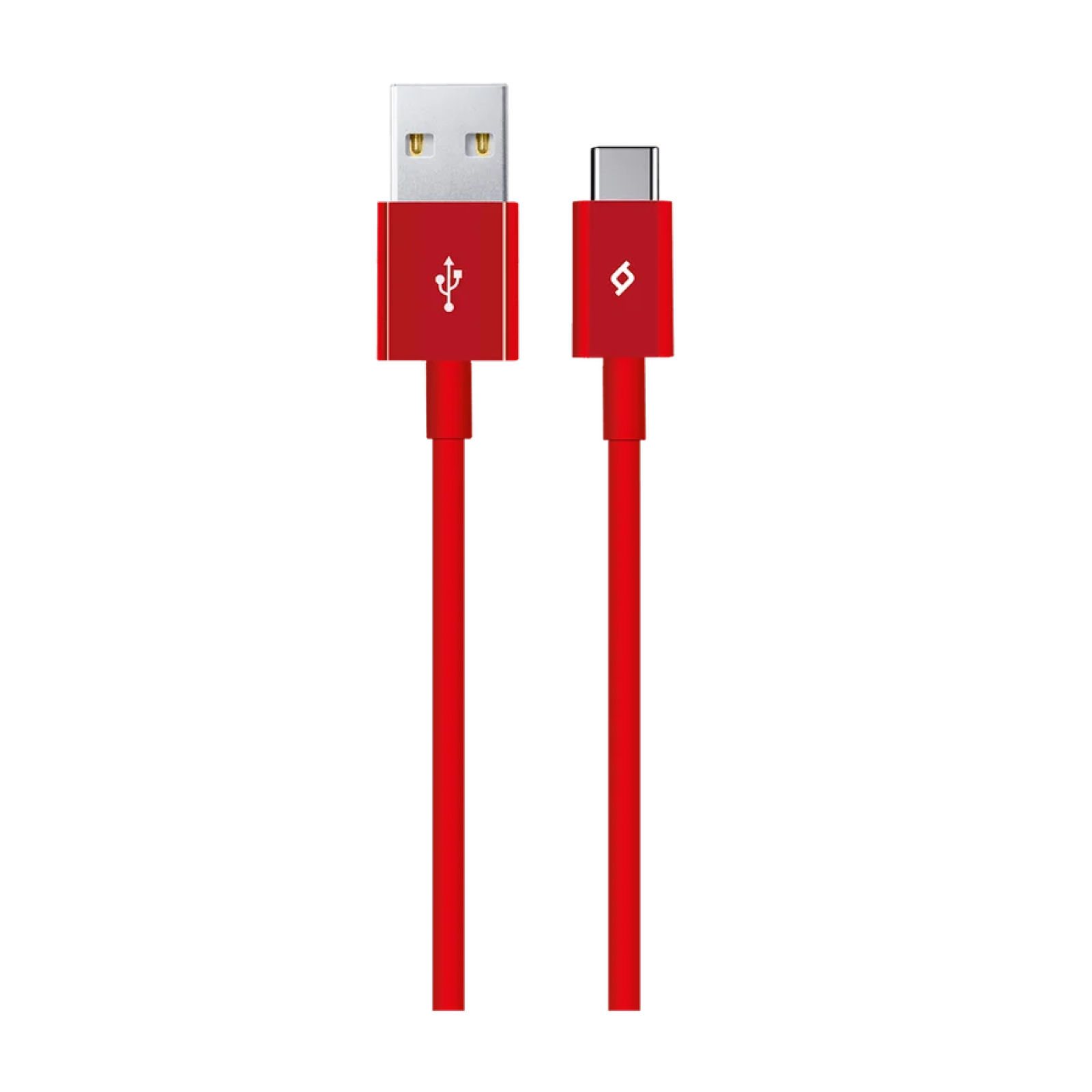 Кабел AlumiCable Type C 2.0 Charge/Data Cable - Червен, 116244