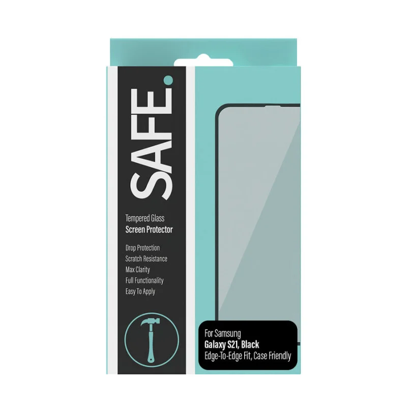 Стъклен протектор Safe. за Samsung Galaxy S21 Case...