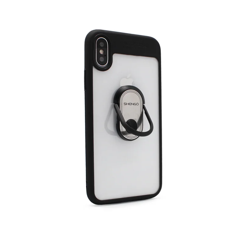 Гръб Teracell Ring Finger за Apple iPhone X/XS Чер...