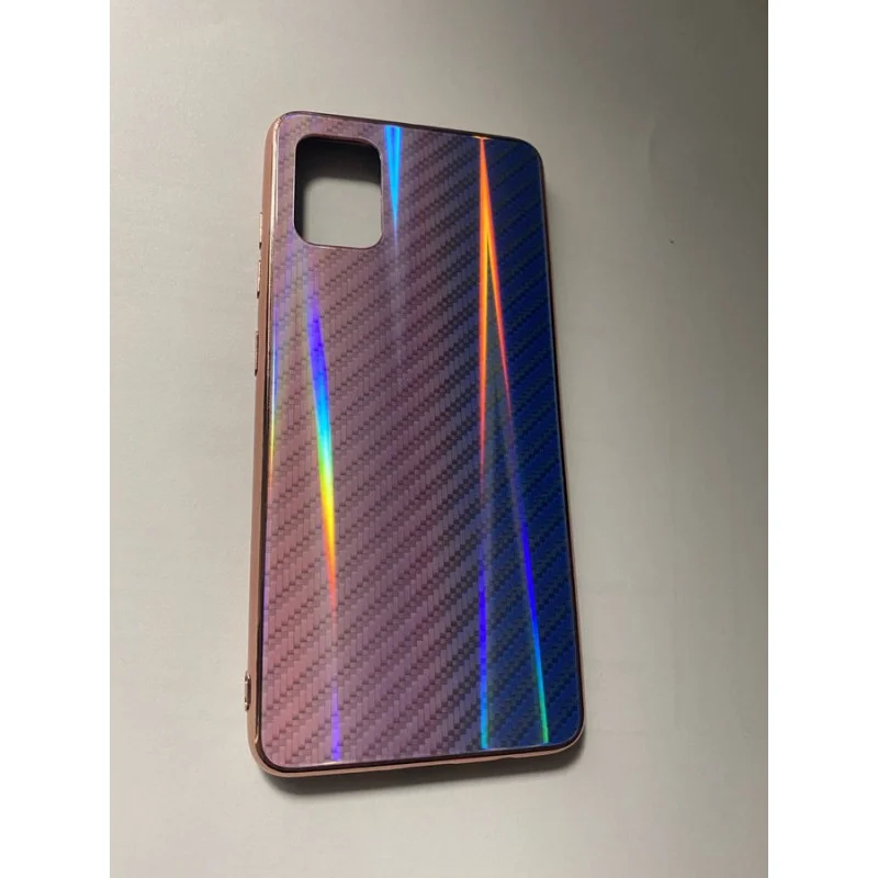 Гръб Teracell Carbon  за Samsung Galaxy A51 Лилав...