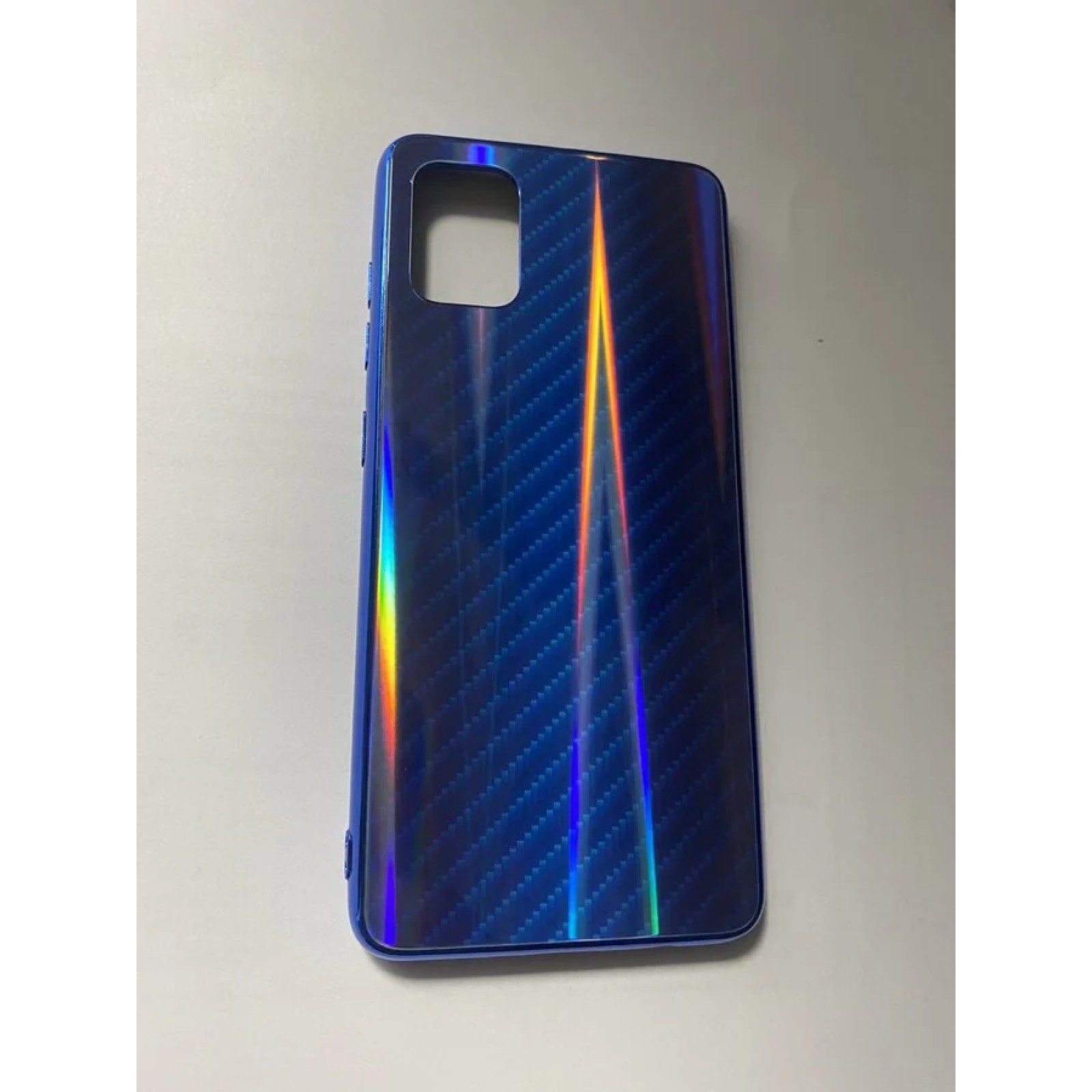 Гръб Teracell Carbon  за Samsung Galaxy A51 Син
