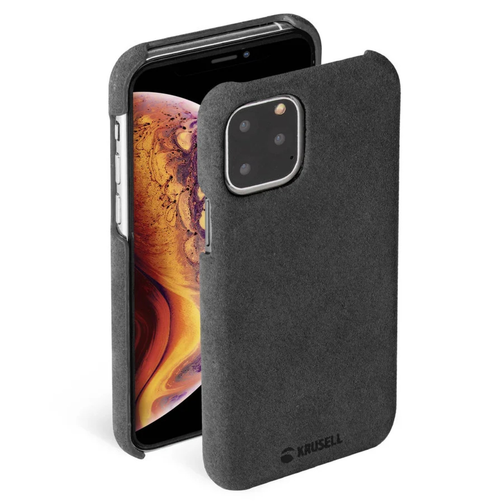 Гръб Krusell  за Apple iPhone 11 Pro Max Сив